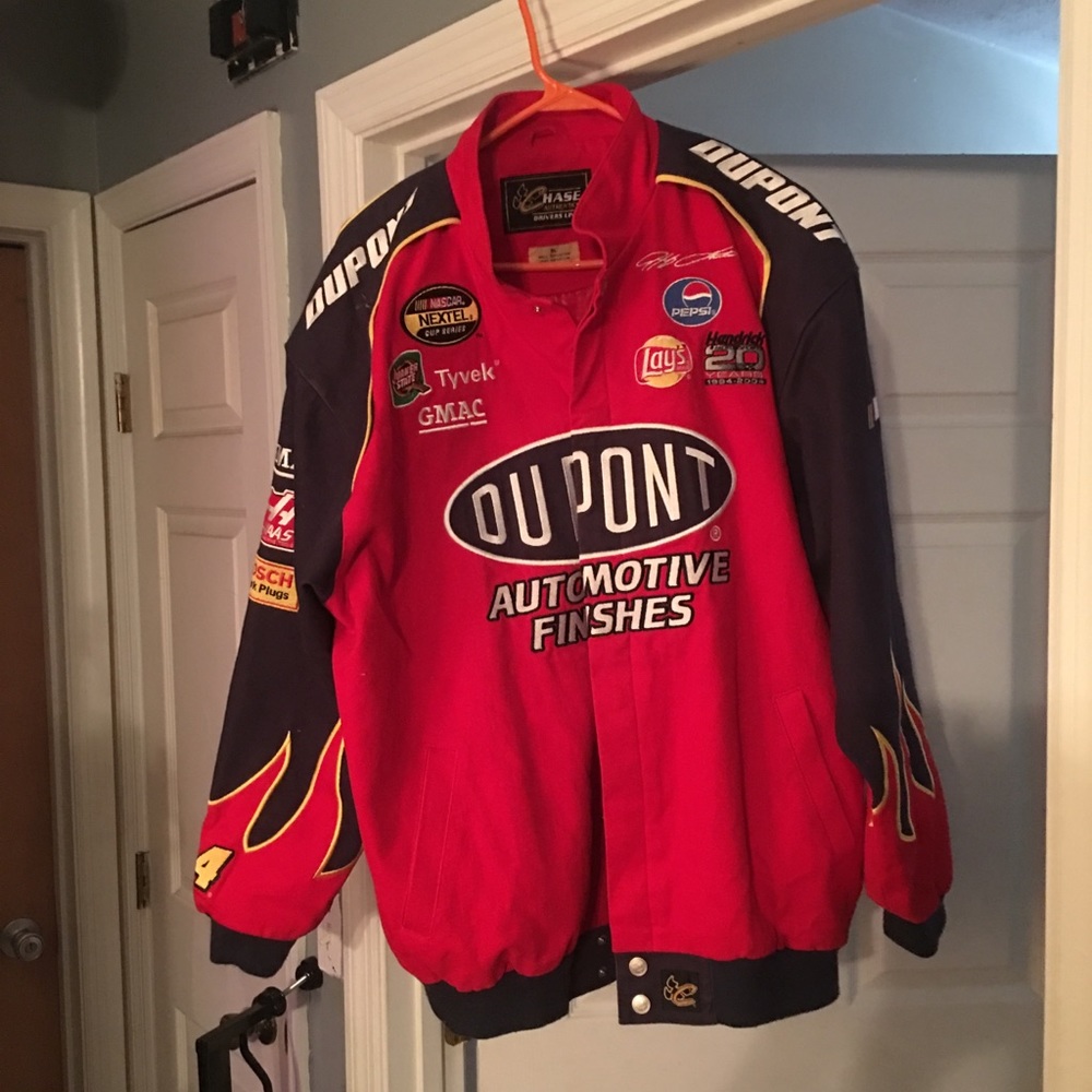Jeff Gordon’s pro racer collectors jacket. Size XL